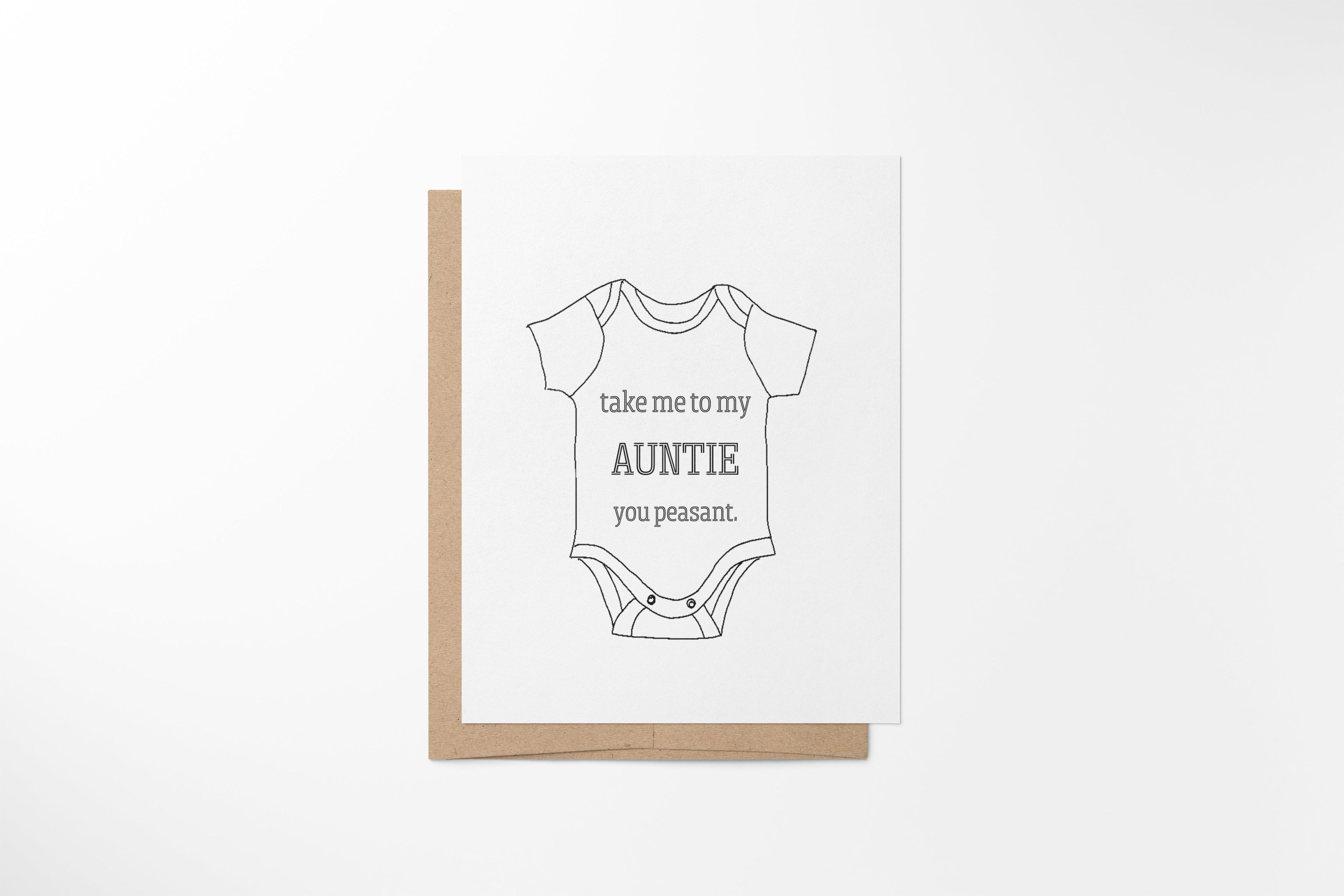 take me to my auntie.