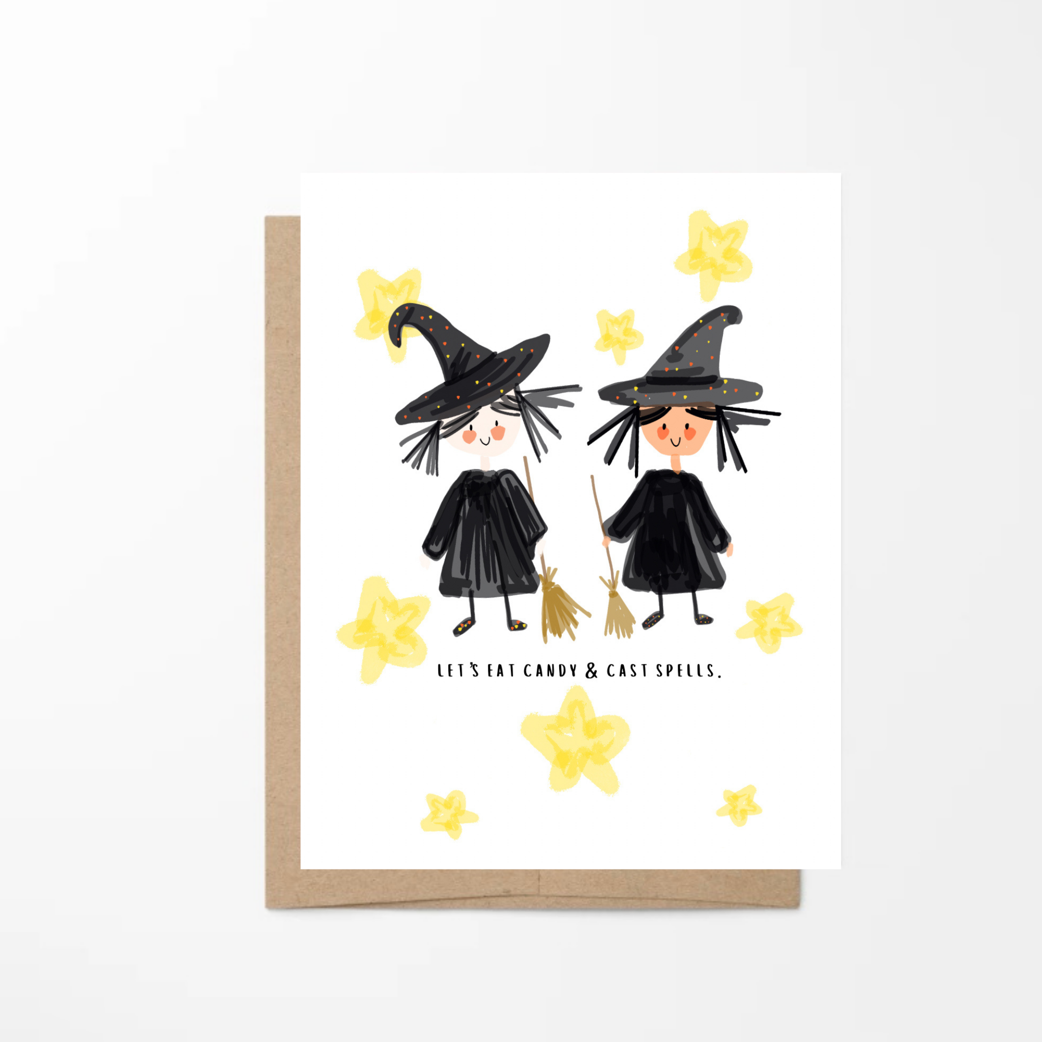 candy & spells card