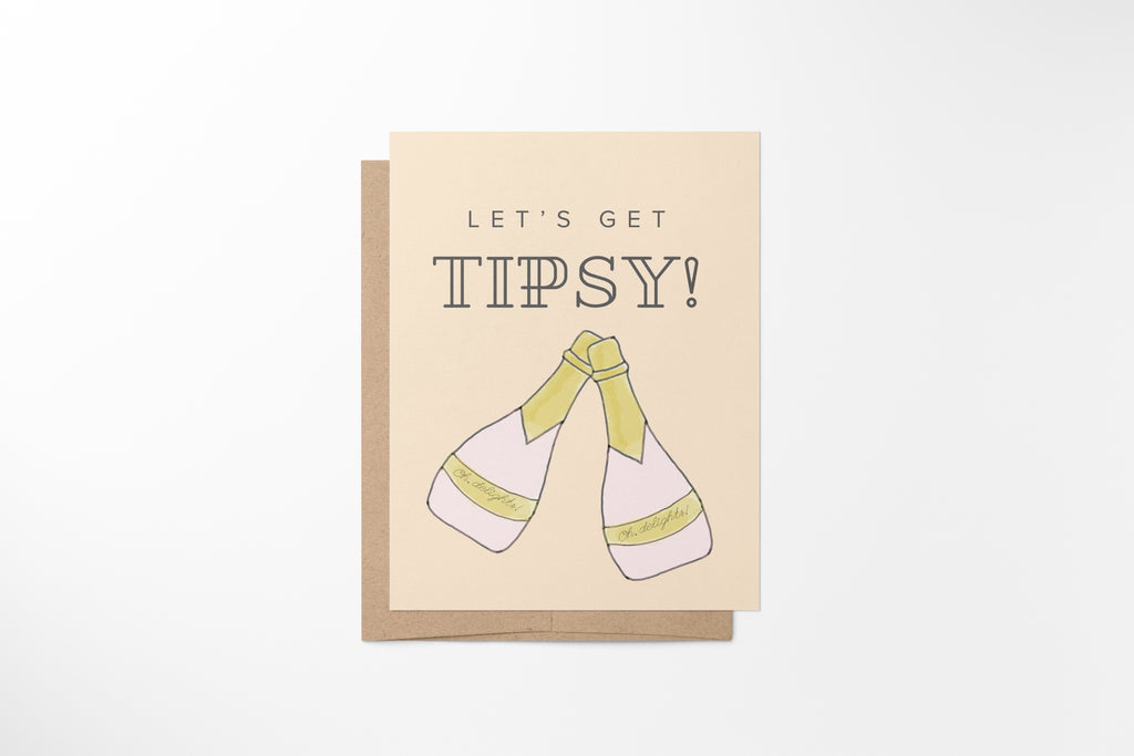 let’s get tipsy card
