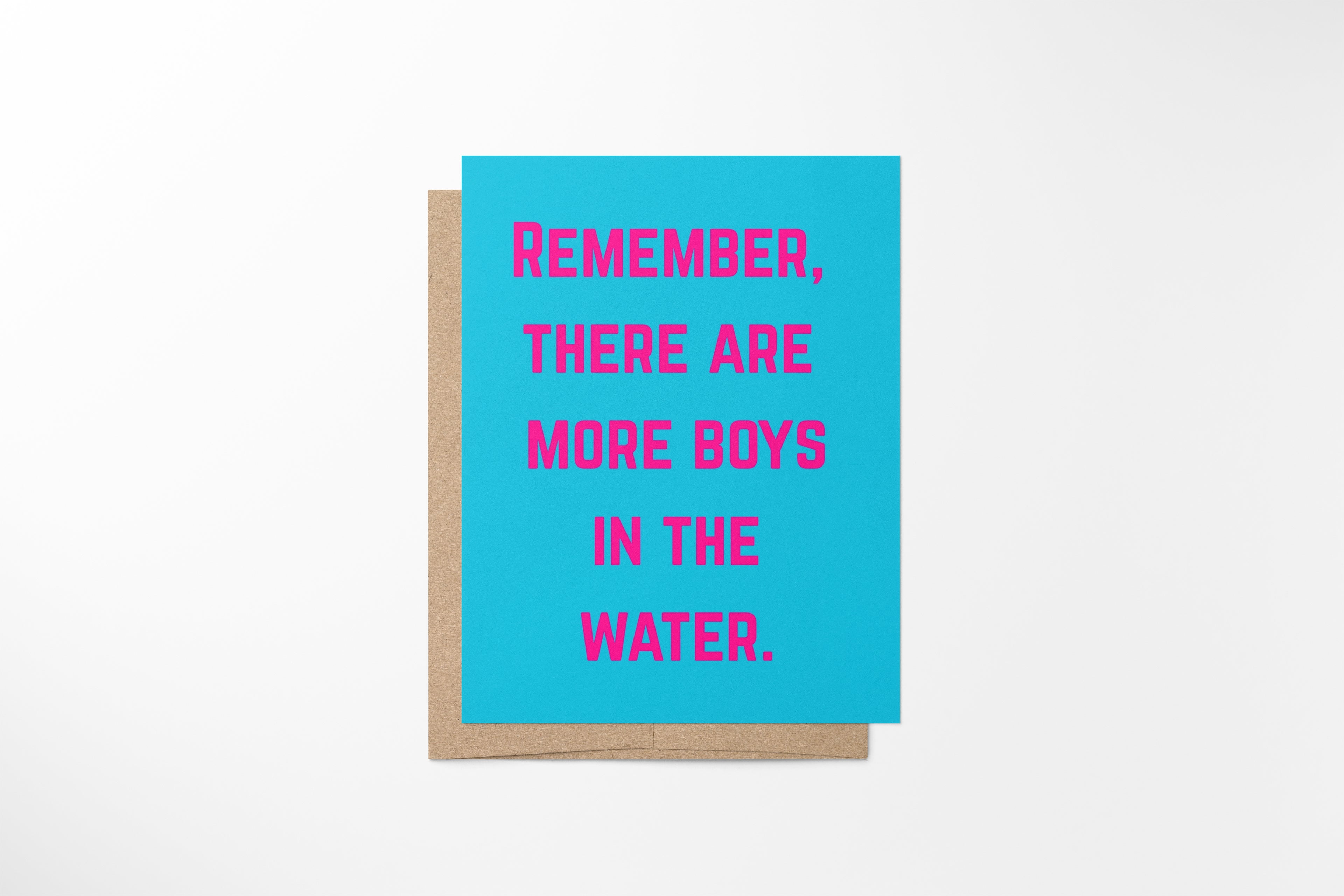 more boys in the water card
