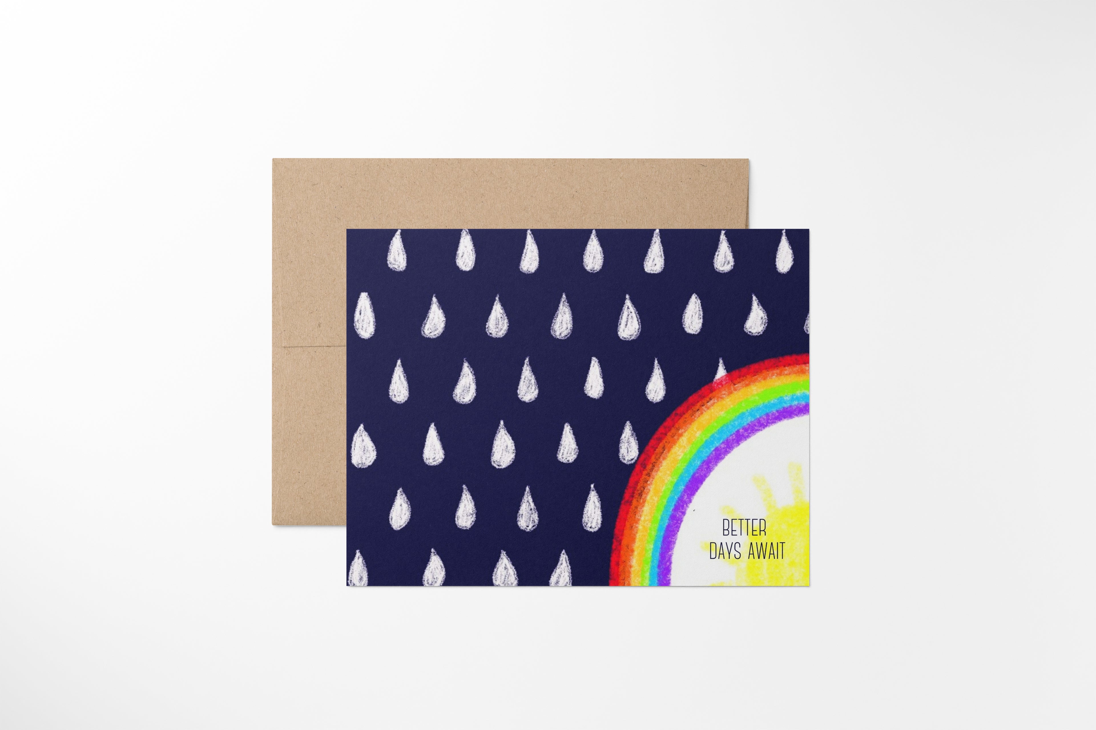 better days await card