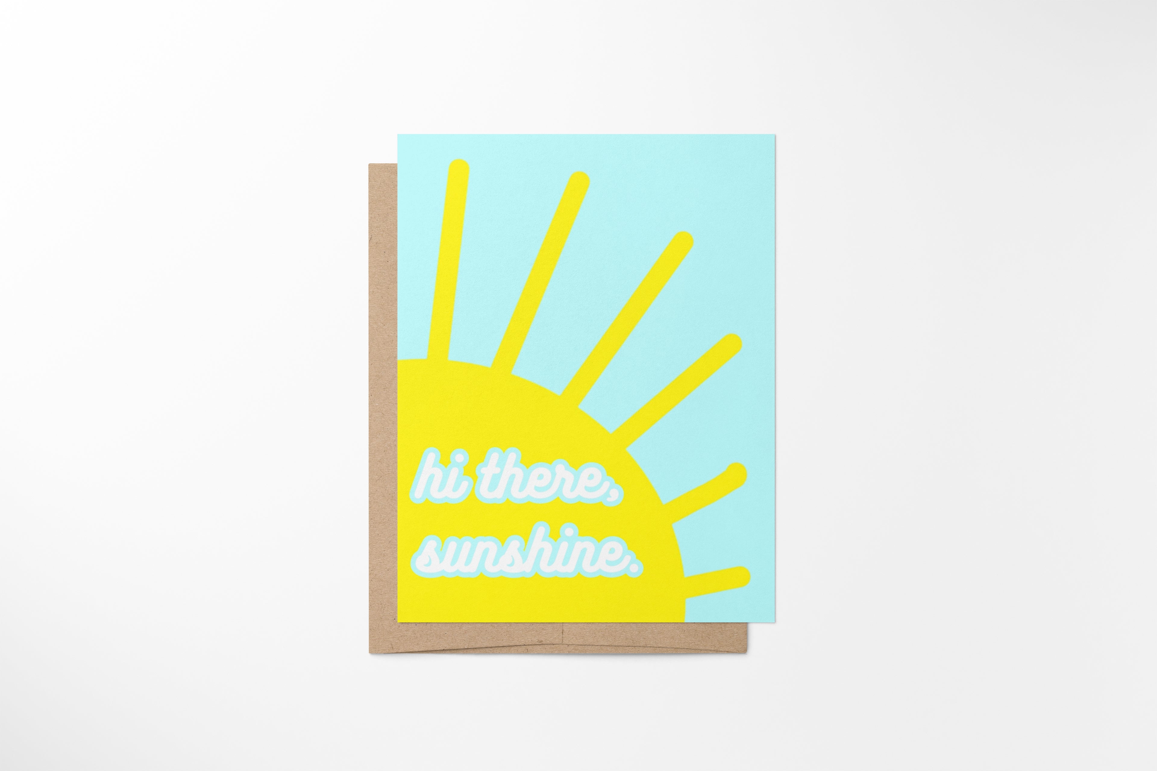 hi there, sunshine card