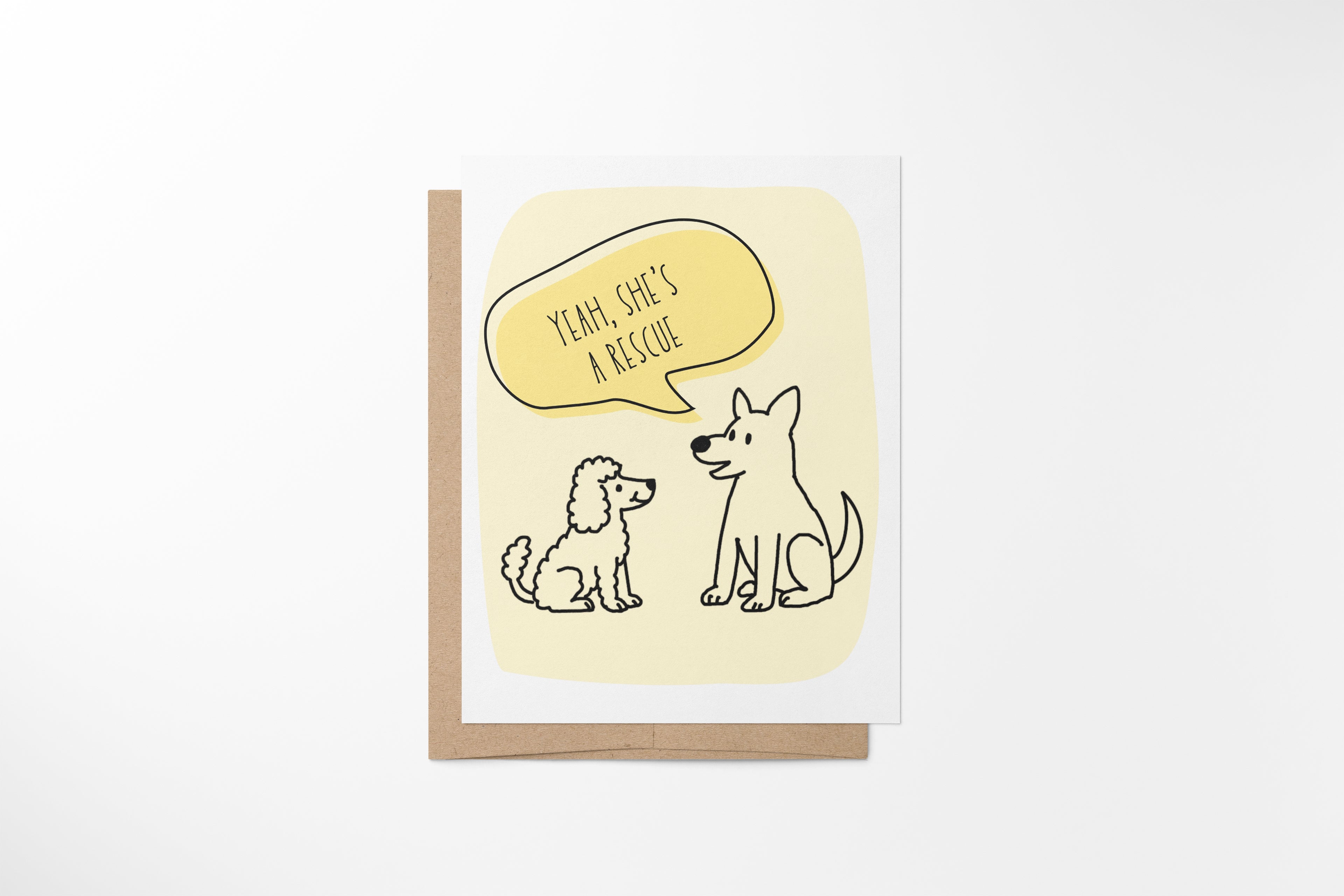 yeah, she's a rescue.