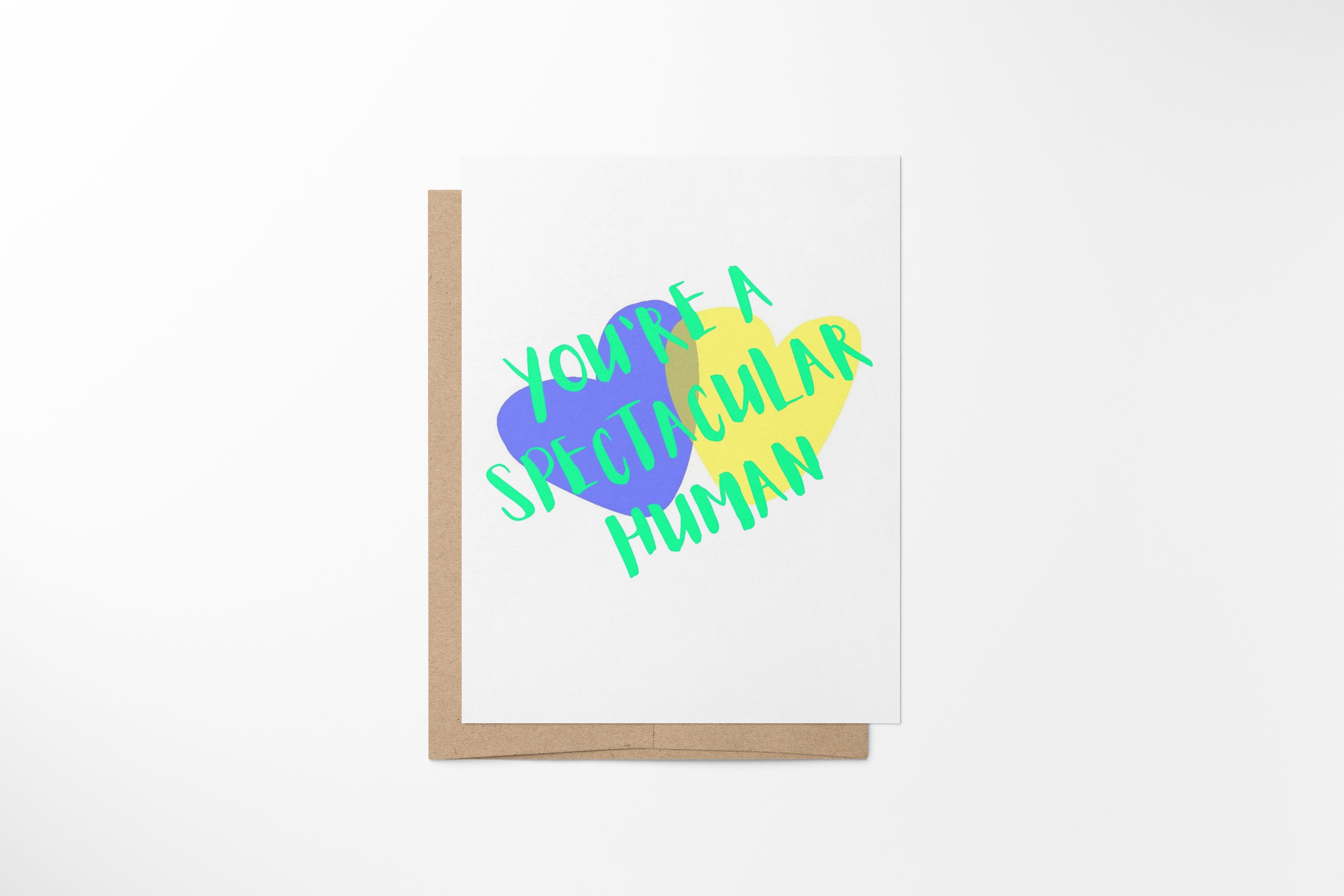 spectacular human card