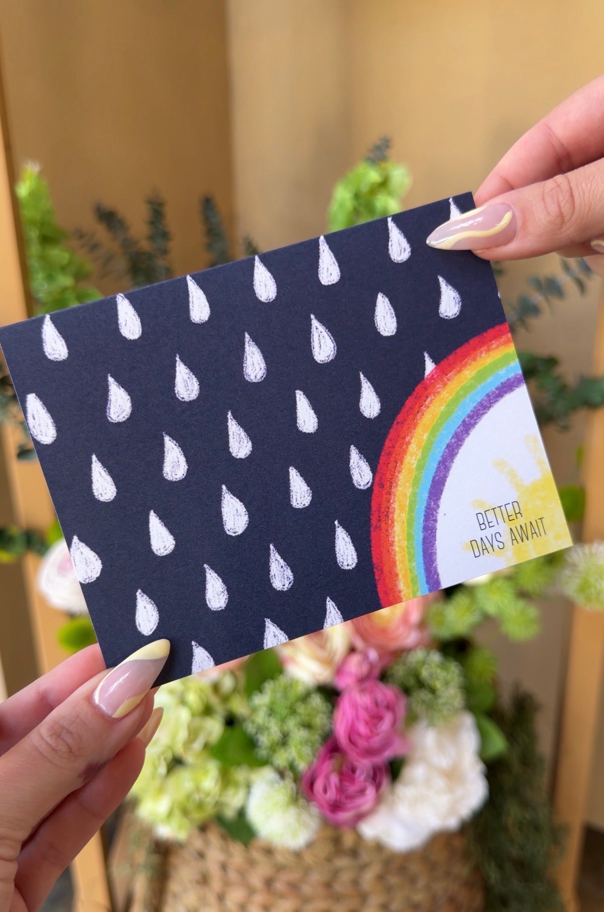 better days await card