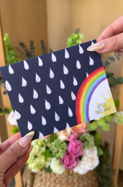 better days await card