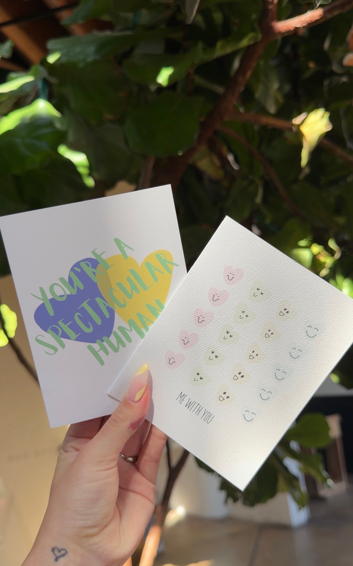 spectacular human card