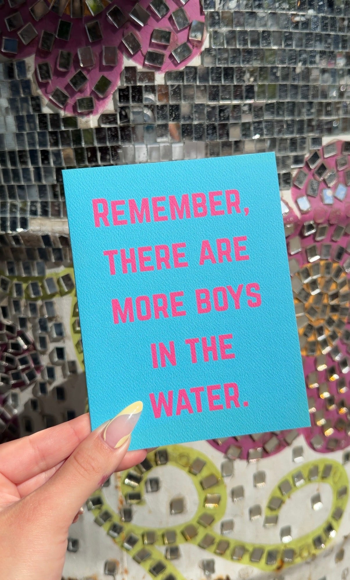 more boys in the water card