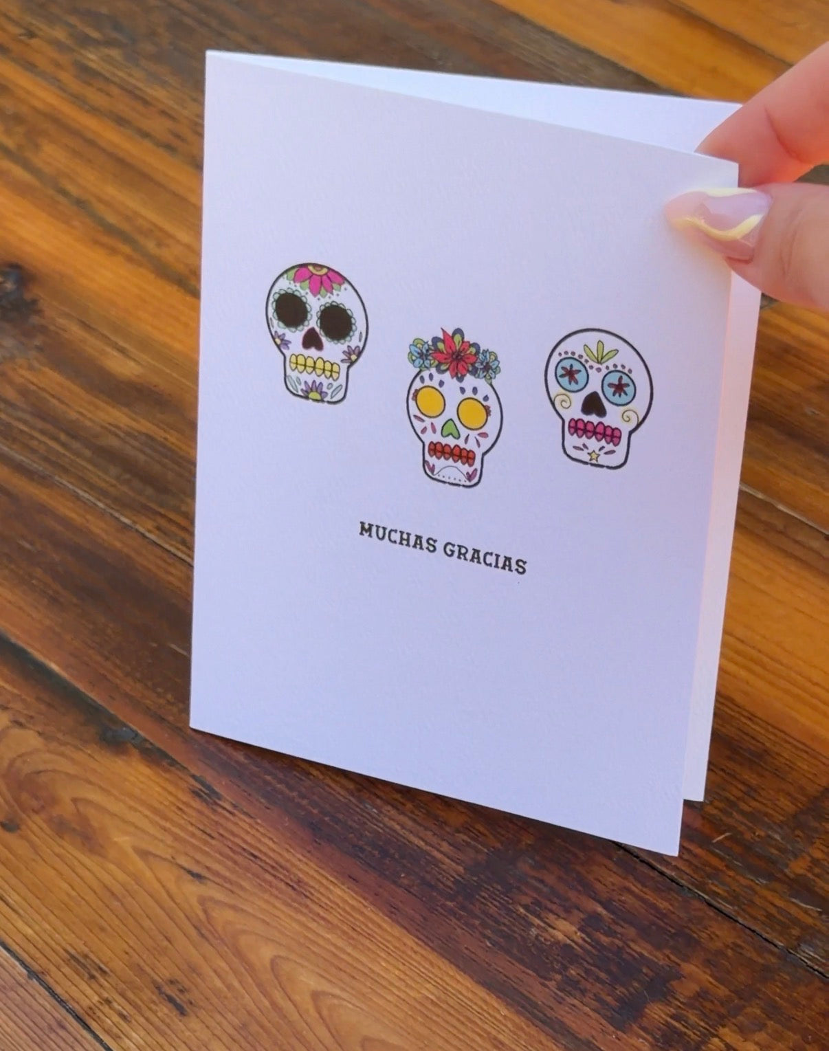 muchas gracias card