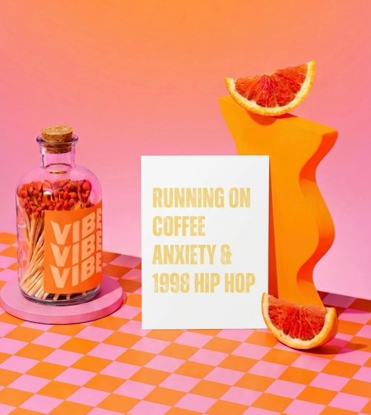 running on coffee anxiety & 1998 hip hop