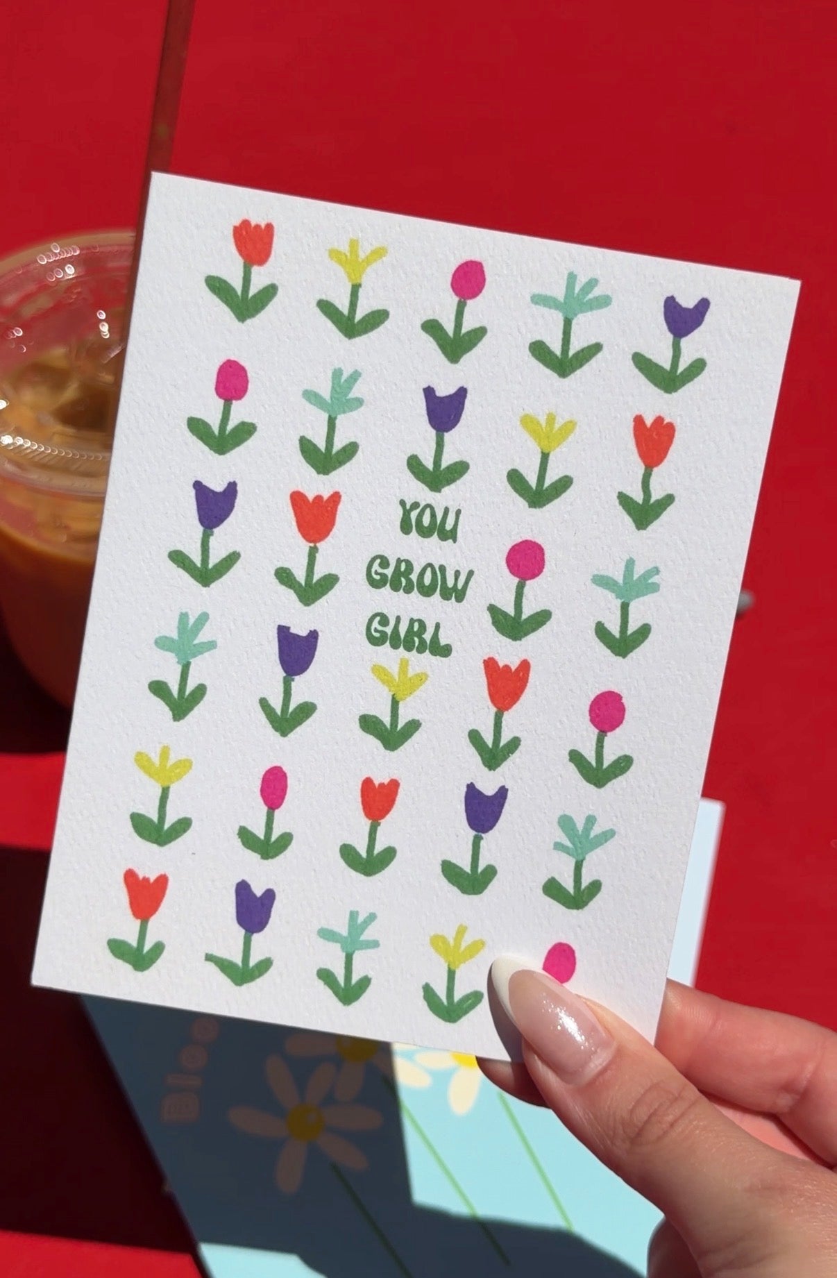 you grow girl card