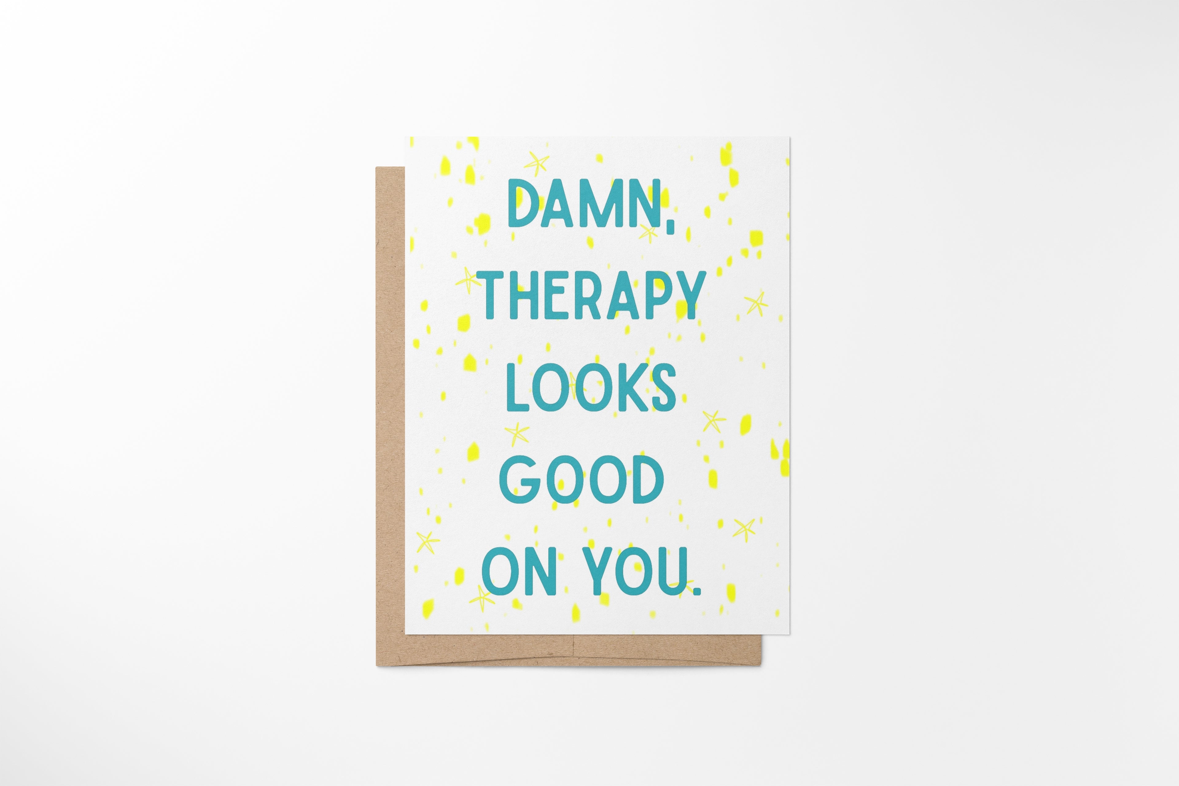 damn, therapy looks good on you