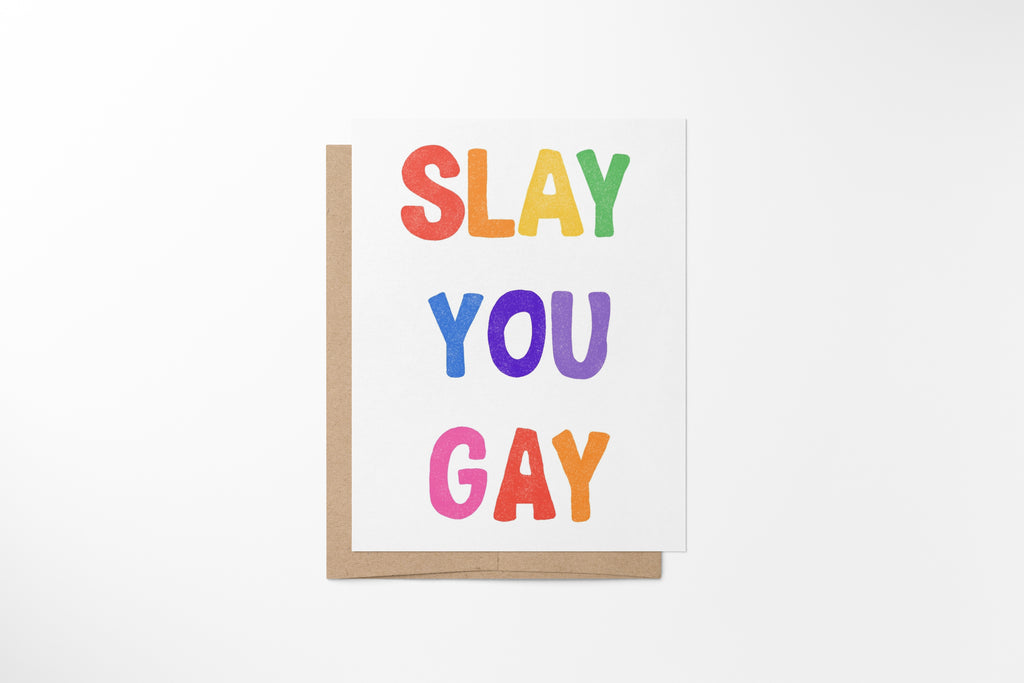 slay you gay  🏳️‍🌈