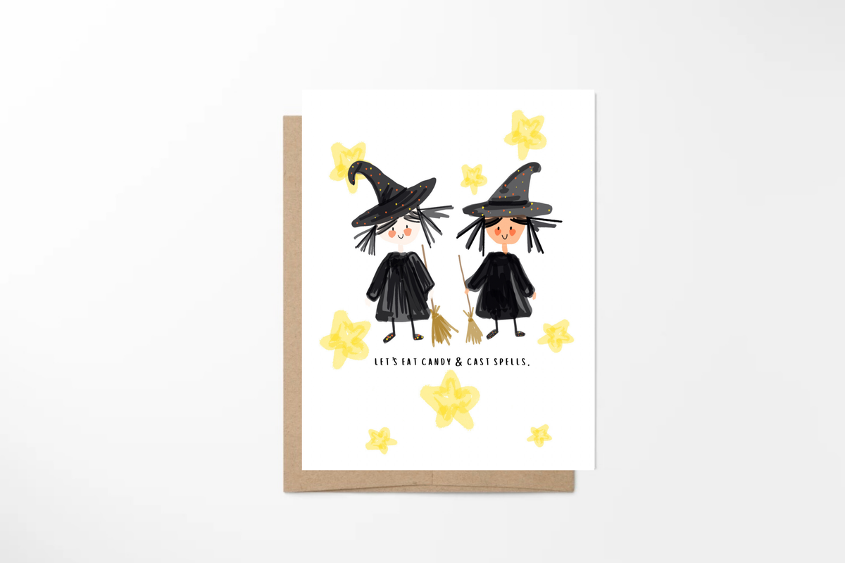 candy & spells card