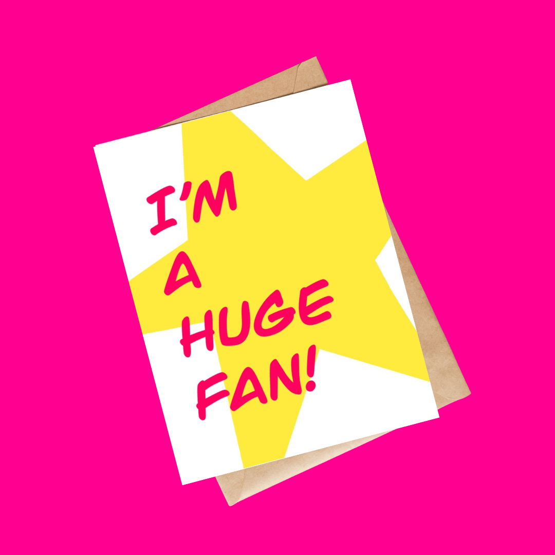 huge fan card