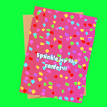 sprinkle joy like confetti card